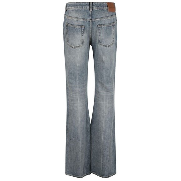 Alexander Mcqueen Flared High-Waisted Jeans With Vintage Appeal - NWT - Picture 3 of 3